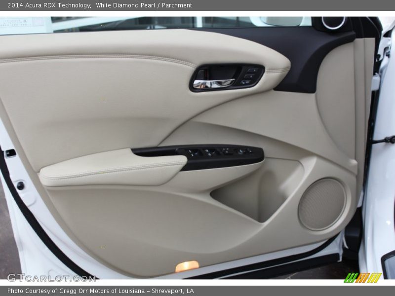 White Diamond Pearl / Parchment 2014 Acura RDX Technology
