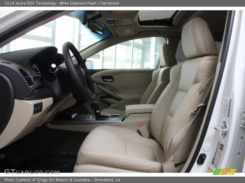 White Diamond Pearl / Parchment 2014 Acura RDX Technology