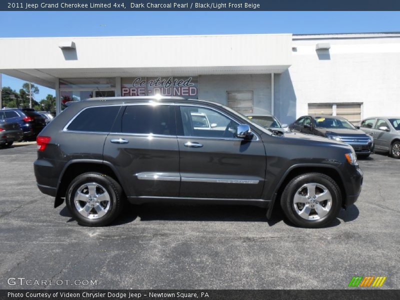 Dark Charcoal Pearl / Black/Light Frost Beige 2011 Jeep Grand Cherokee Limited 4x4