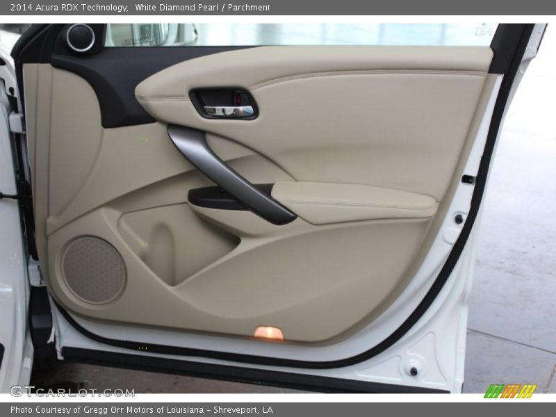 White Diamond Pearl / Parchment 2014 Acura RDX Technology