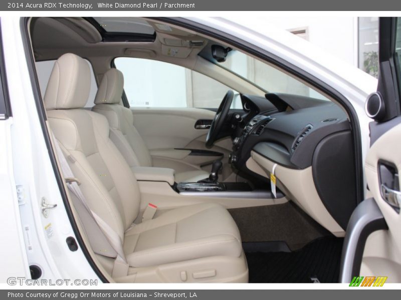 White Diamond Pearl / Parchment 2014 Acura RDX Technology