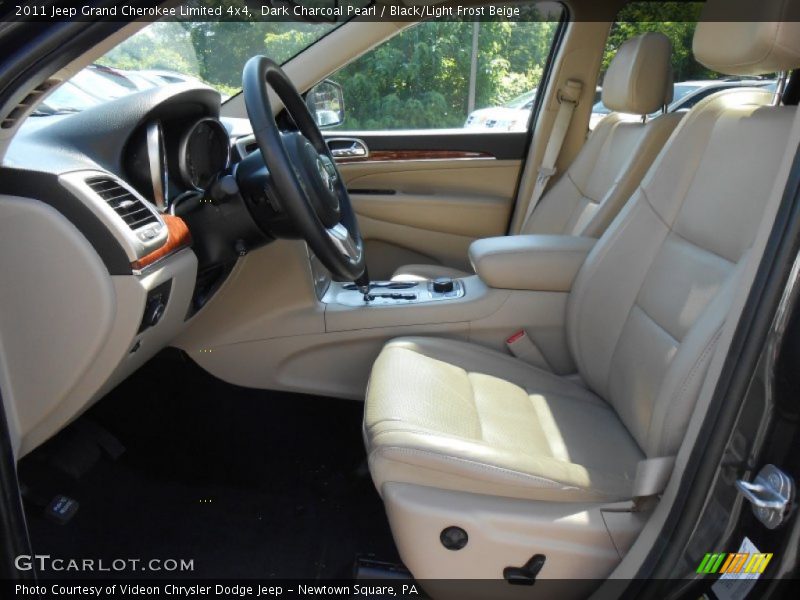 Dark Charcoal Pearl / Black/Light Frost Beige 2011 Jeep Grand Cherokee Limited 4x4