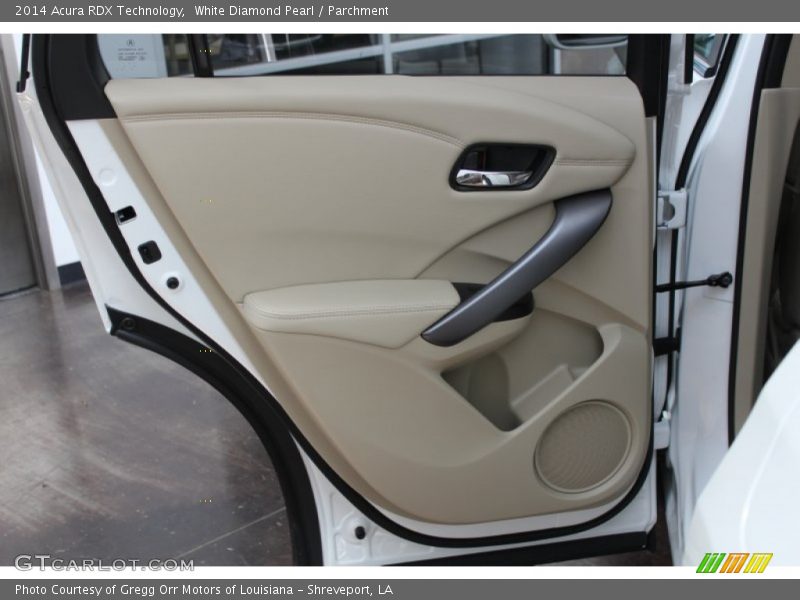 White Diamond Pearl / Parchment 2014 Acura RDX Technology