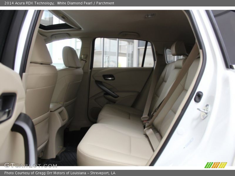 White Diamond Pearl / Parchment 2014 Acura RDX Technology