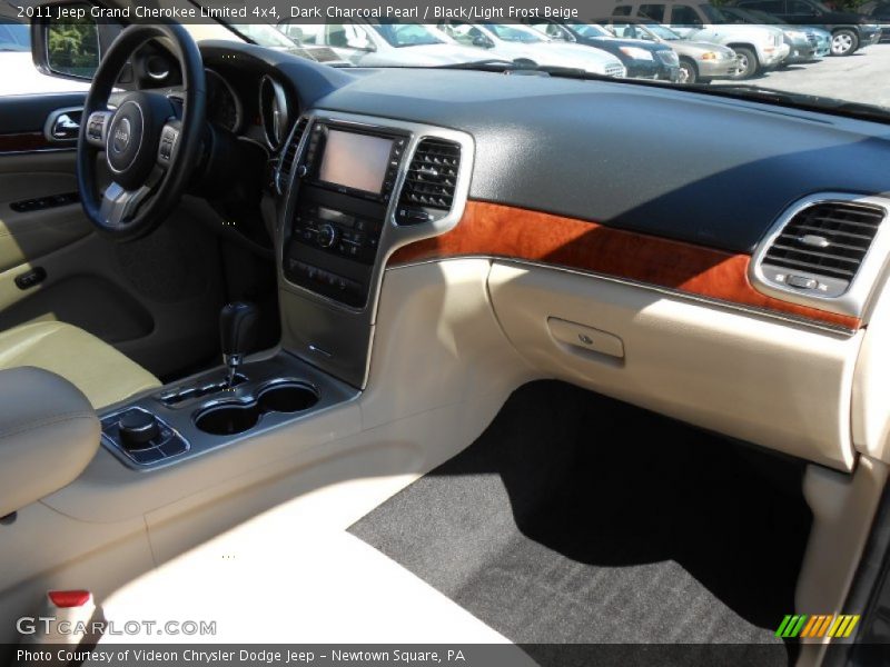 Dark Charcoal Pearl / Black/Light Frost Beige 2011 Jeep Grand Cherokee Limited 4x4