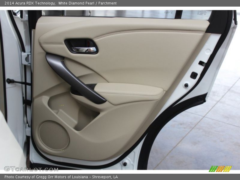 White Diamond Pearl / Parchment 2014 Acura RDX Technology