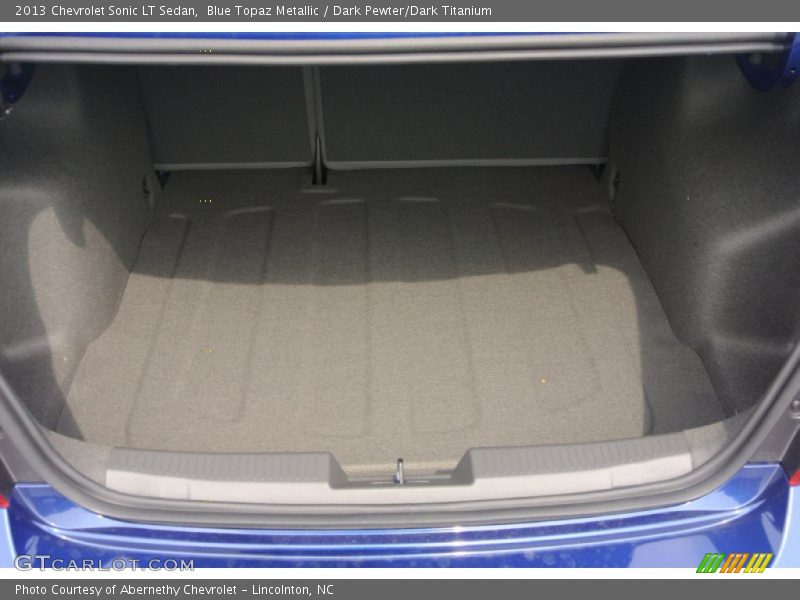 Blue Topaz Metallic / Dark Pewter/Dark Titanium 2013 Chevrolet Sonic LT Sedan