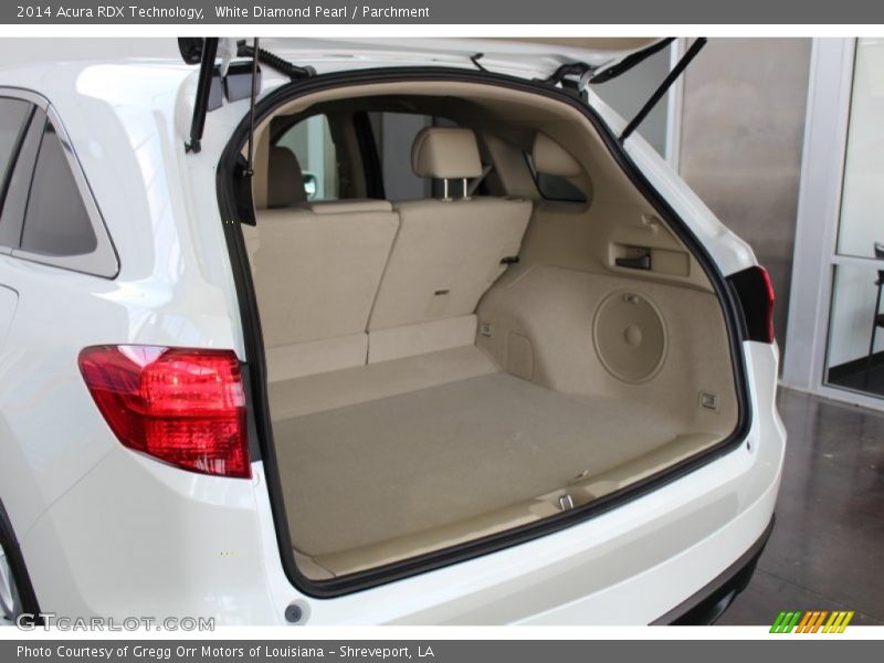 White Diamond Pearl / Parchment 2014 Acura RDX Technology