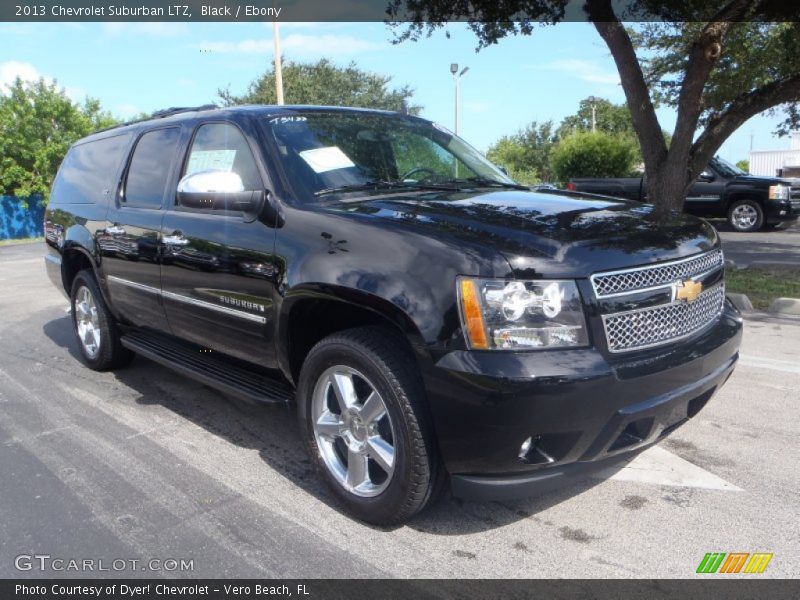 Black / Ebony 2013 Chevrolet Suburban LTZ