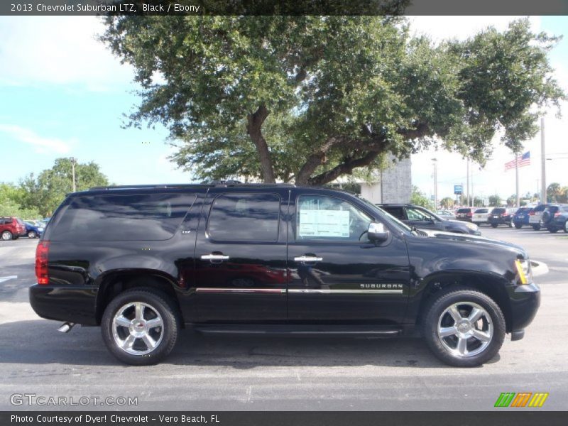 Black / Ebony 2013 Chevrolet Suburban LTZ