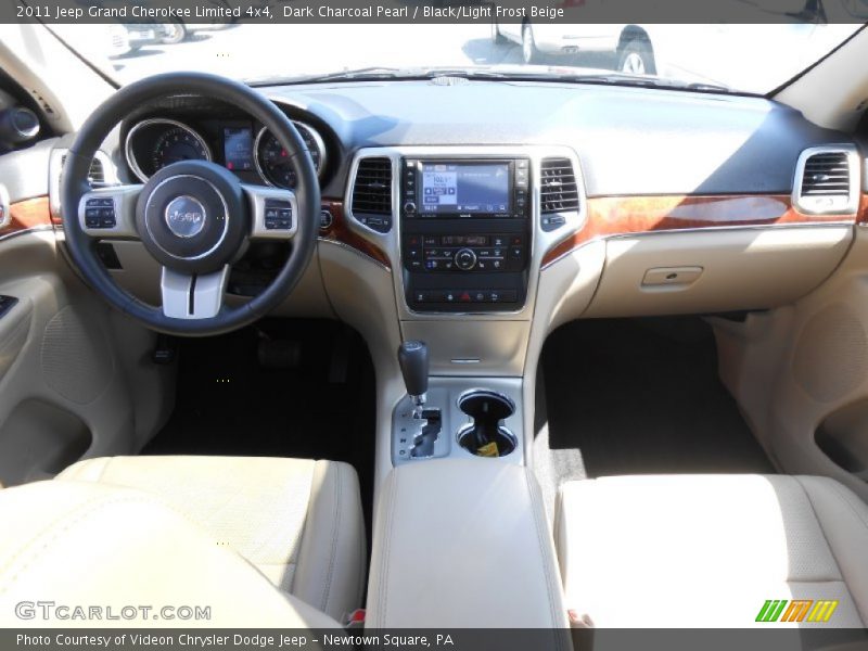 Dark Charcoal Pearl / Black/Light Frost Beige 2011 Jeep Grand Cherokee Limited 4x4