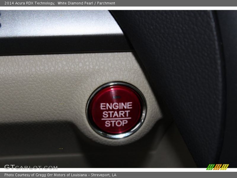 White Diamond Pearl / Parchment 2014 Acura RDX Technology
