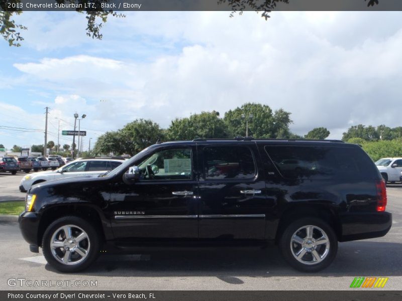 Black / Ebony 2013 Chevrolet Suburban LTZ