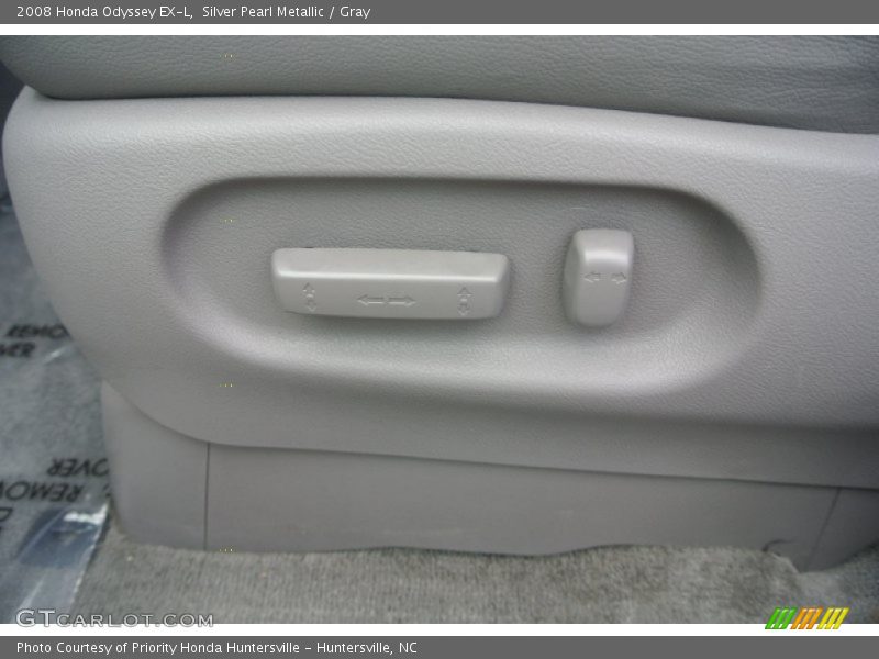 Silver Pearl Metallic / Gray 2008 Honda Odyssey EX-L