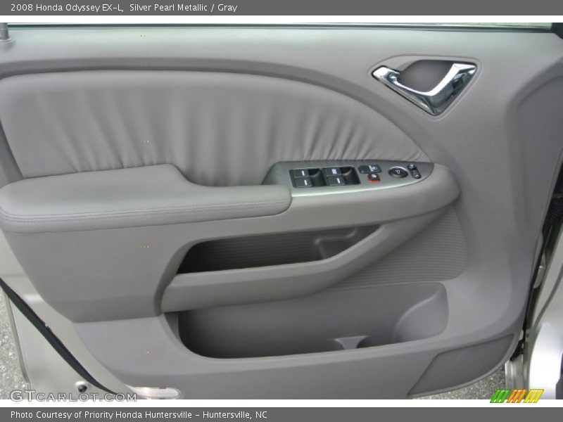 Silver Pearl Metallic / Gray 2008 Honda Odyssey EX-L