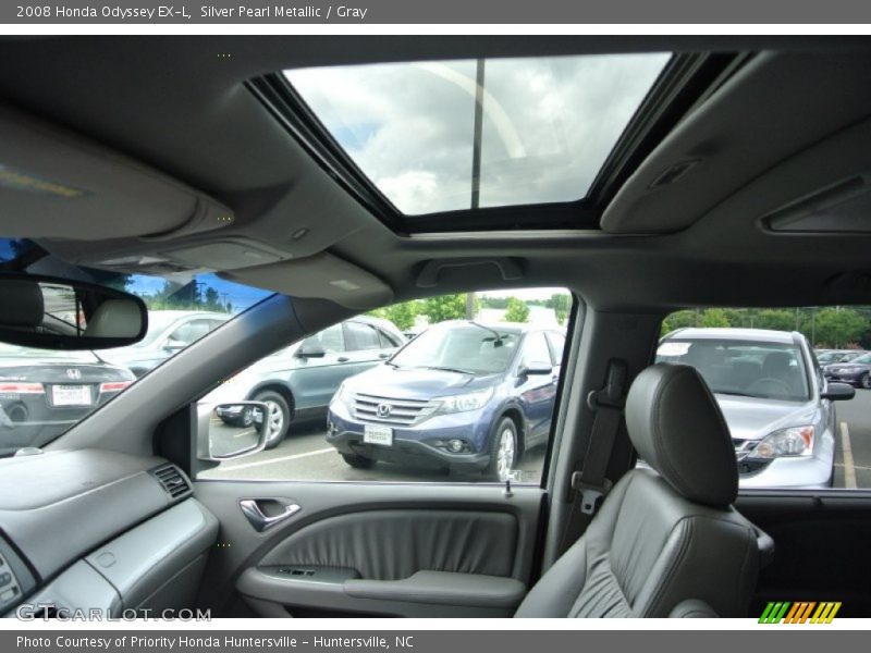 Silver Pearl Metallic / Gray 2008 Honda Odyssey EX-L