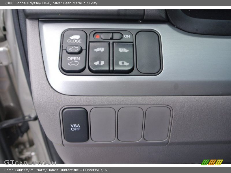 Silver Pearl Metallic / Gray 2008 Honda Odyssey EX-L