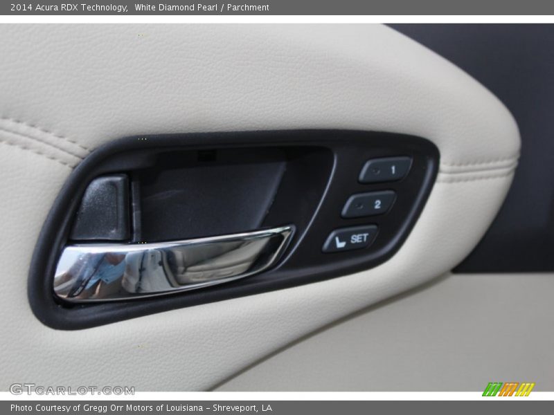 White Diamond Pearl / Parchment 2014 Acura RDX Technology