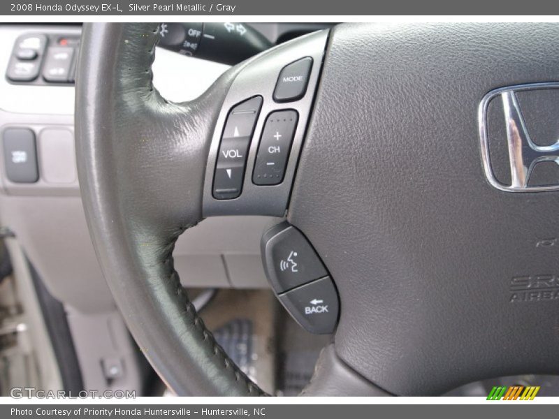 Silver Pearl Metallic / Gray 2008 Honda Odyssey EX-L