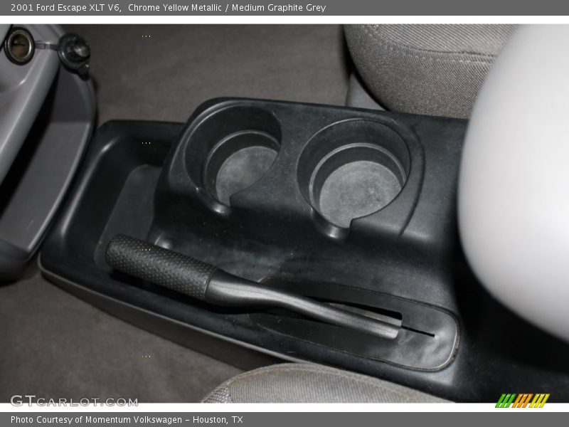 Chrome Yellow Metallic / Medium Graphite Grey 2001 Ford Escape XLT V6