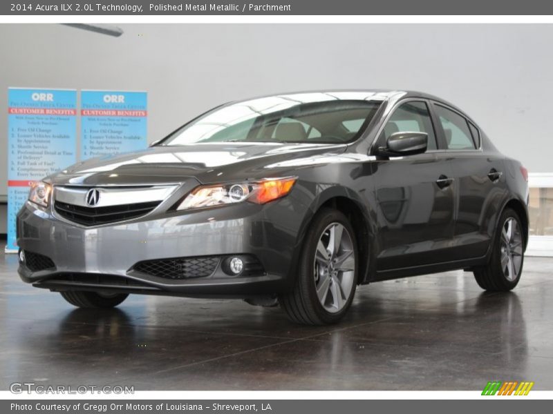 Polished Metal Metallic / Parchment 2014 Acura ILX 2.0L Technology