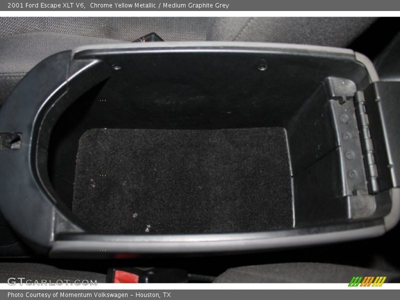 Chrome Yellow Metallic / Medium Graphite Grey 2001 Ford Escape XLT V6