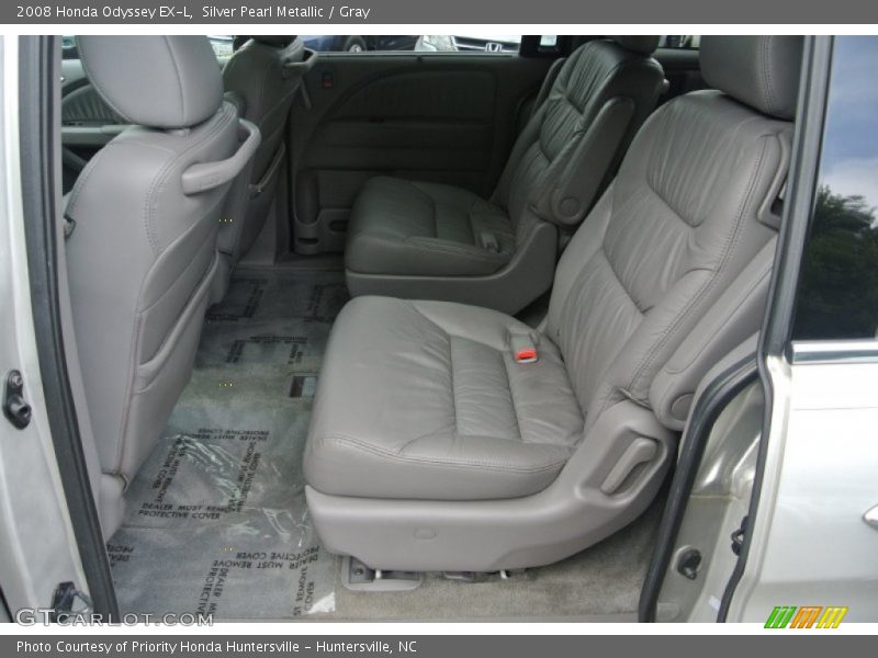 Silver Pearl Metallic / Gray 2008 Honda Odyssey EX-L