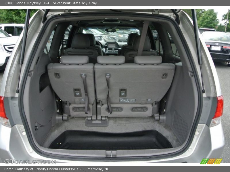 Silver Pearl Metallic / Gray 2008 Honda Odyssey EX-L