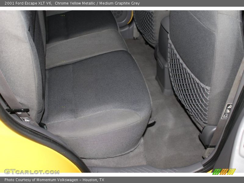Chrome Yellow Metallic / Medium Graphite Grey 2001 Ford Escape XLT V6