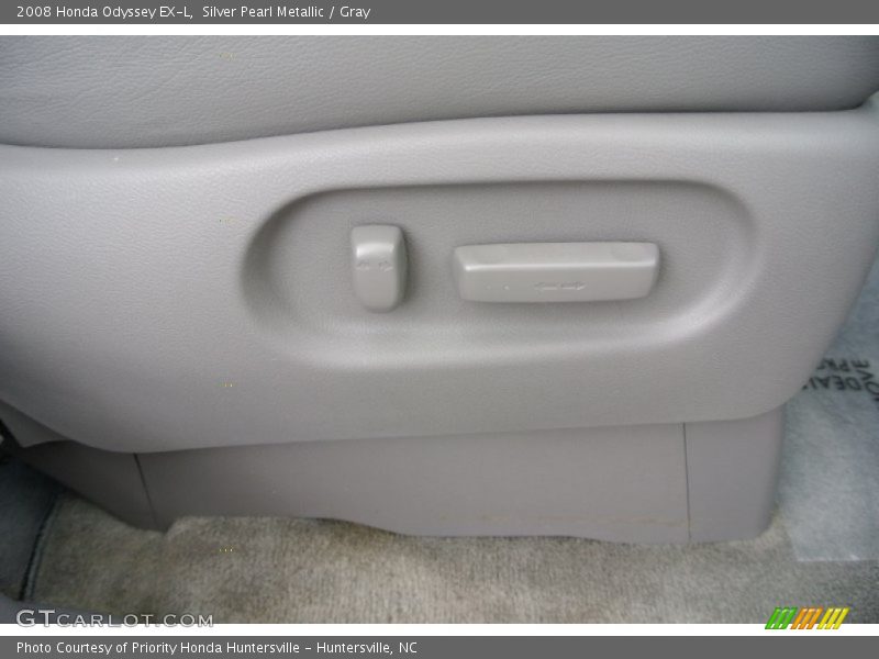 Silver Pearl Metallic / Gray 2008 Honda Odyssey EX-L