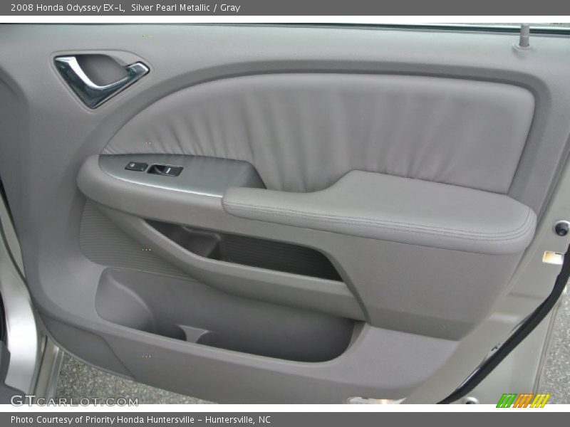 Silver Pearl Metallic / Gray 2008 Honda Odyssey EX-L