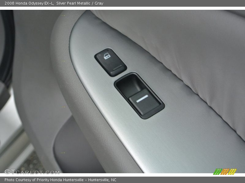 Silver Pearl Metallic / Gray 2008 Honda Odyssey EX-L