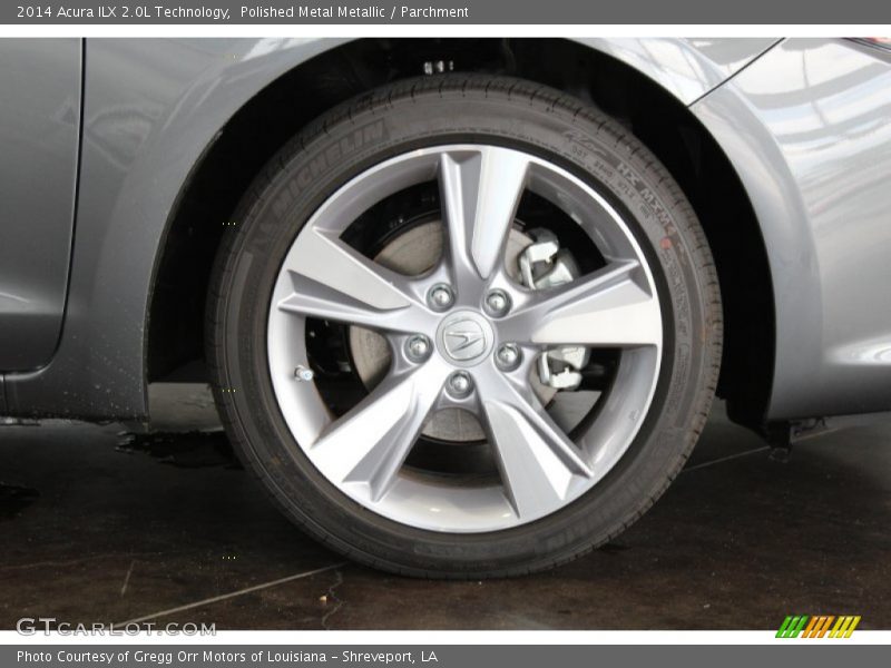 Polished Metal Metallic / Parchment 2014 Acura ILX 2.0L Technology