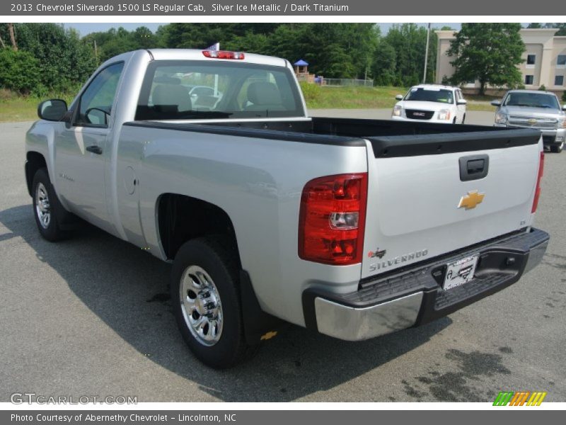 Silver Ice Metallic / Dark Titanium 2013 Chevrolet Silverado 1500 LS Regular Cab