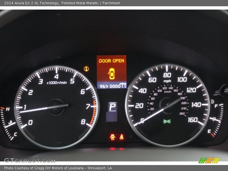  2014 ILX 2.0L Technology 2.0L Technology Gauges