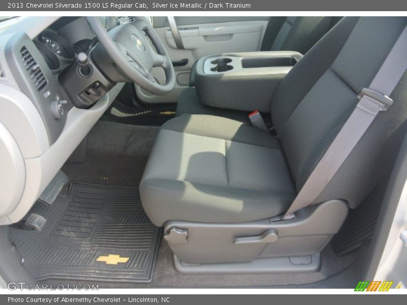 Silver Ice Metallic / Dark Titanium 2013 Chevrolet Silverado 1500 LS Regular Cab