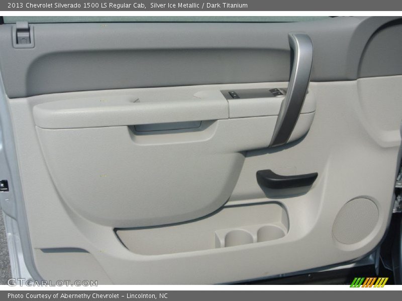 Silver Ice Metallic / Dark Titanium 2013 Chevrolet Silverado 1500 LS Regular Cab
