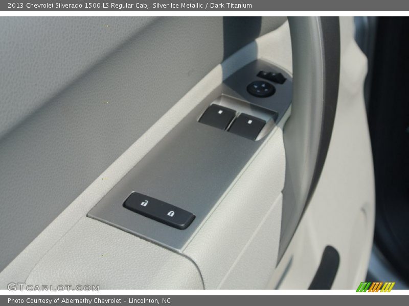Silver Ice Metallic / Dark Titanium 2013 Chevrolet Silverado 1500 LS Regular Cab