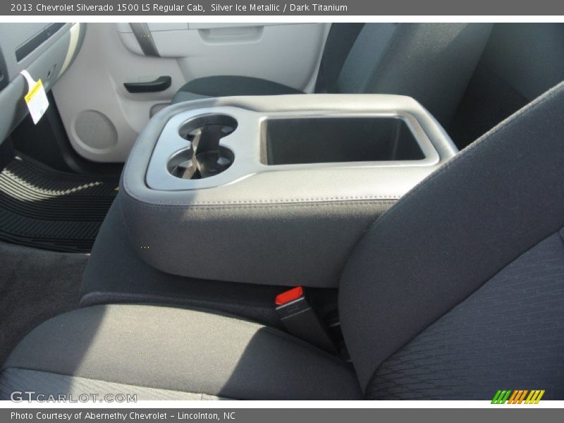 Silver Ice Metallic / Dark Titanium 2013 Chevrolet Silverado 1500 LS Regular Cab