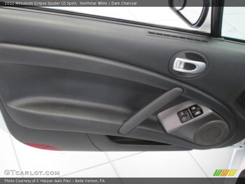 Northstar White / Dark Charcoal 2012 Mitsubishi Eclipse Spyder GS Sport