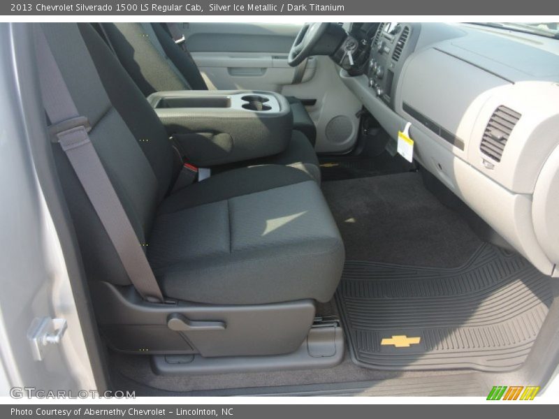 Silver Ice Metallic / Dark Titanium 2013 Chevrolet Silverado 1500 LS Regular Cab
