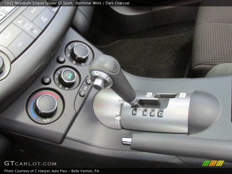 Northstar White / Dark Charcoal 2012 Mitsubishi Eclipse Spyder GS Sport