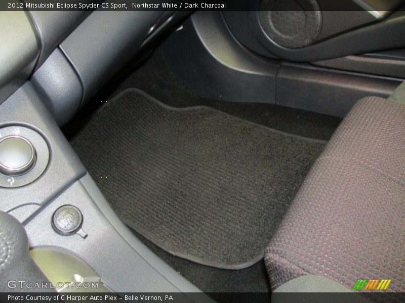Northstar White / Dark Charcoal 2012 Mitsubishi Eclipse Spyder GS Sport
