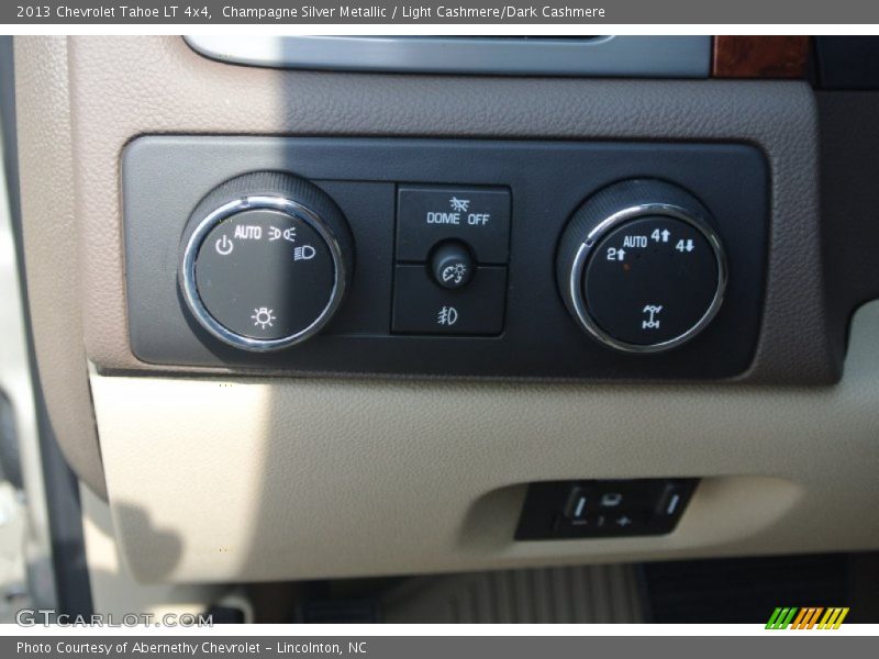 Champagne Silver Metallic / Light Cashmere/Dark Cashmere 2013 Chevrolet Tahoe LT 4x4