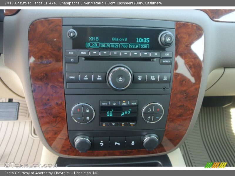 Champagne Silver Metallic / Light Cashmere/Dark Cashmere 2013 Chevrolet Tahoe LT 4x4