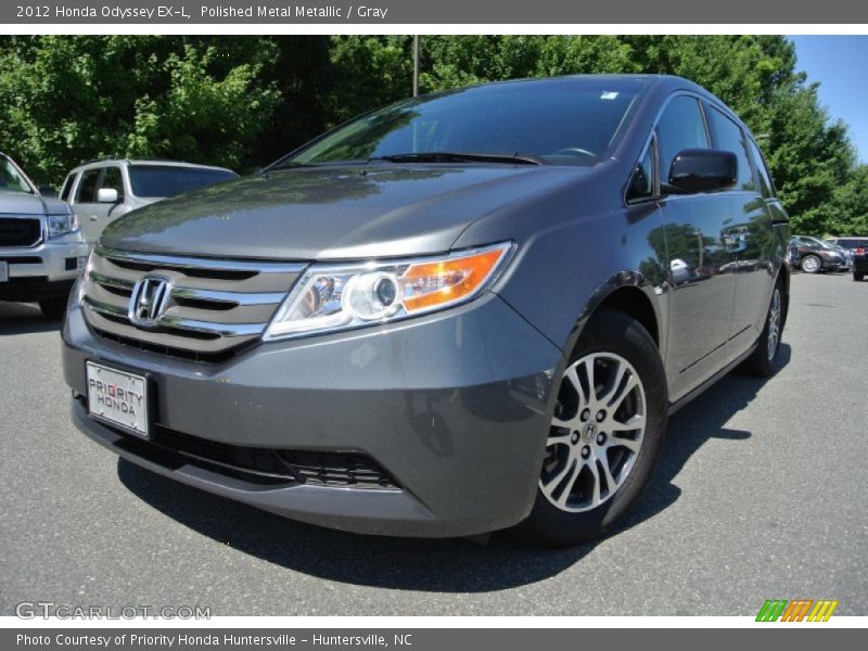 Polished Metal Metallic / Gray 2012 Honda Odyssey EX-L