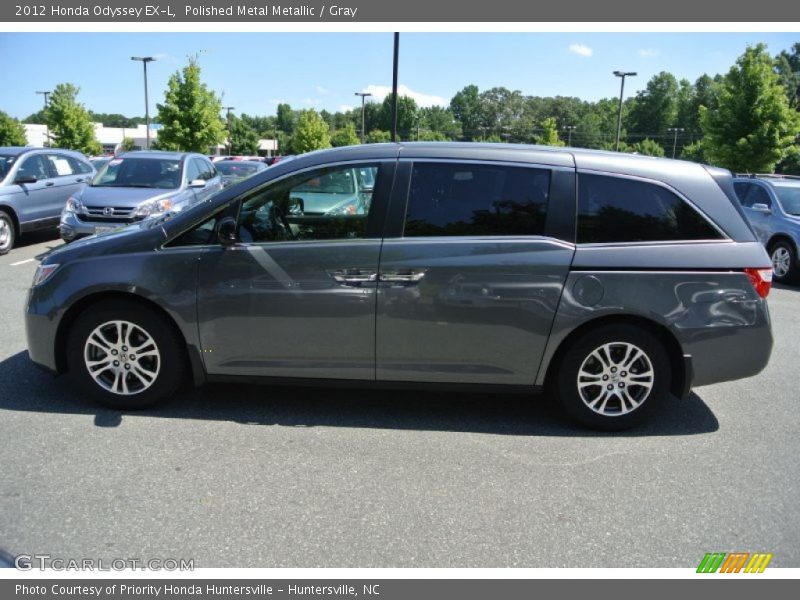 Polished Metal Metallic / Gray 2012 Honda Odyssey EX-L