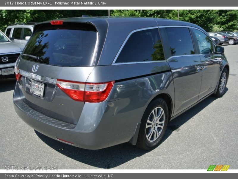 Polished Metal Metallic / Gray 2012 Honda Odyssey EX-L