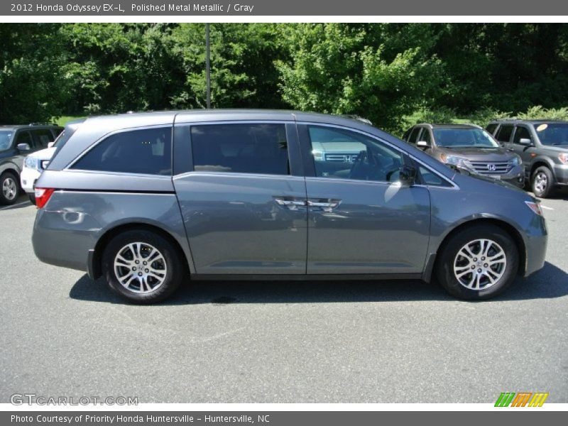 Polished Metal Metallic / Gray 2012 Honda Odyssey EX-L