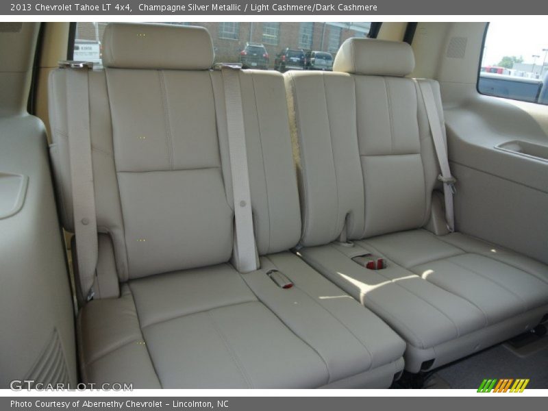 Champagne Silver Metallic / Light Cashmere/Dark Cashmere 2013 Chevrolet Tahoe LT 4x4